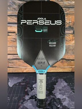 New! Joola Ben Johns PERSEUS 3s 16mm Pickleball Paddle - Carbon Face